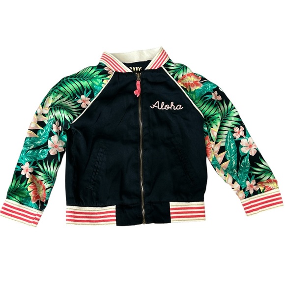 Genuine Kid From OshKosh Aloha Gently used Girls 3T Zipper Jacket. - Picture 1 of 4
